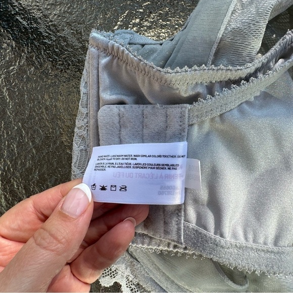 Reitmans DEESSE Blue Lace Bra 44G Unlined New Soft Girl Dreamy Ethereal Romantic - Picture 5 of 13